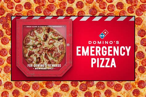 domino's pizza emergency pizza